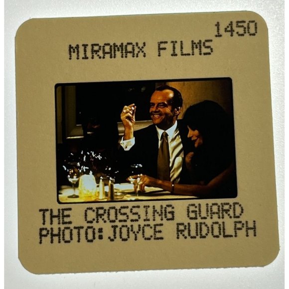 The Crossing Guard Original 35MM Press Kit Slide Jack Nicholson 1995 - Picture 1 of 4